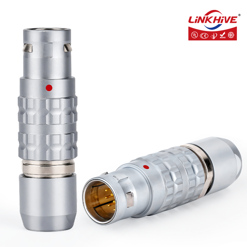 Push Fit Connector - موصل دائري متوافق مع LEMO FGG،