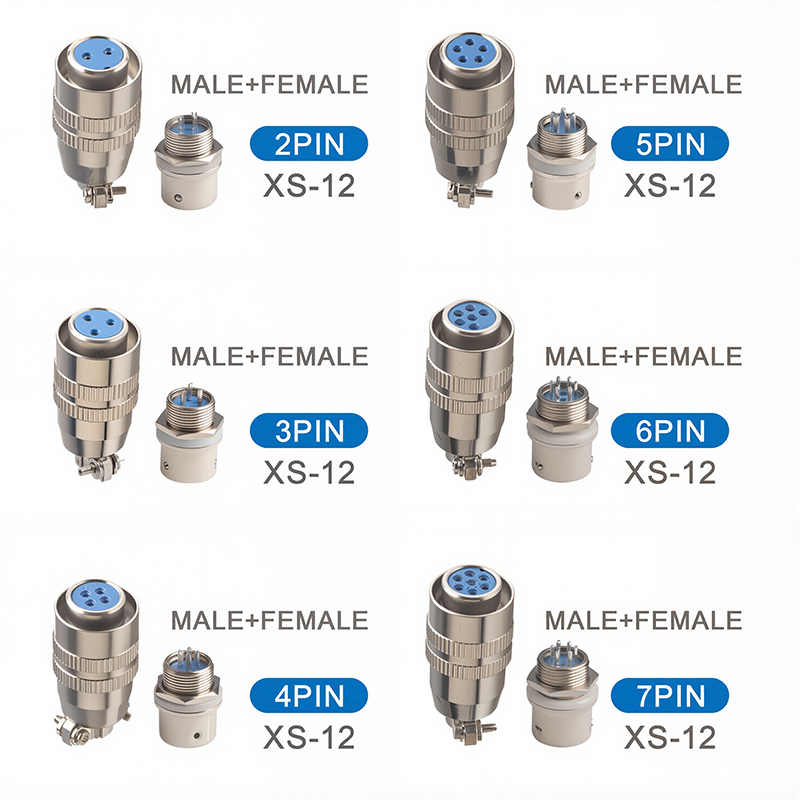 Push Fit Connector - 5/20 قطعة XS12 موصل 12 مللي