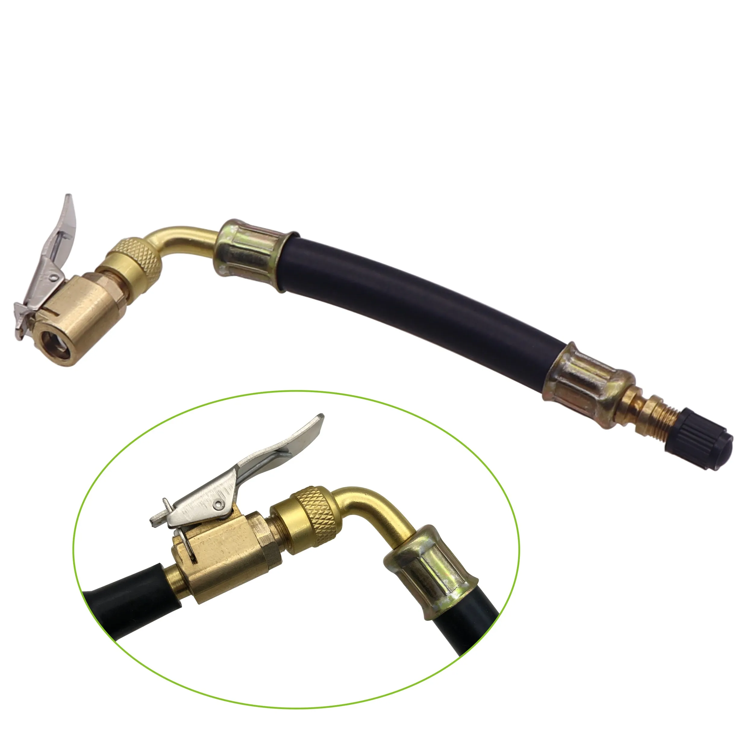 أدوات نفخ الإطارات المفيدة: وص - مراجعة Flexible Hose Braided وسعره