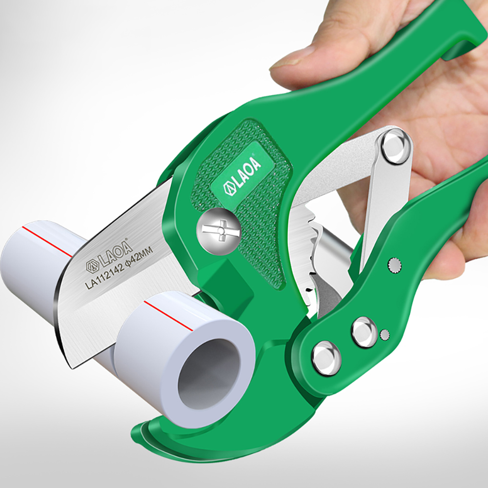 قاطع أنابيب LAOA 42 مم من سبائ - مراجعة Pipe Cutter Ratchet وسعره