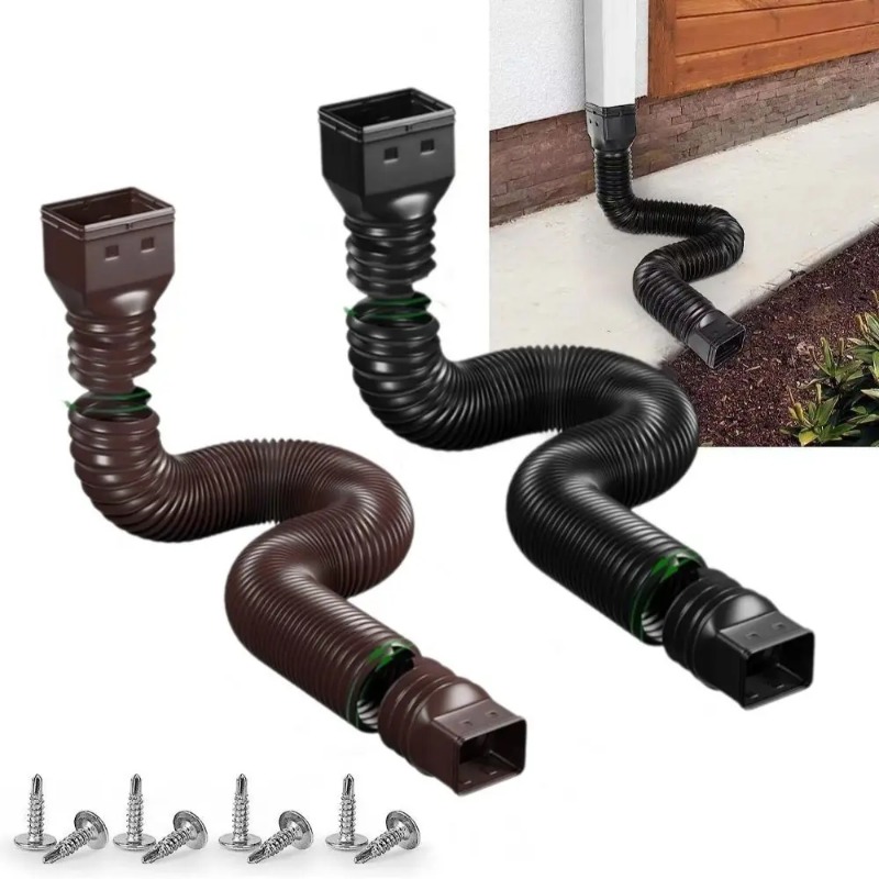 وصلة تمديد مرن قابلة للسحب لمص - مراجعة Flexible Hose Braided وسعره