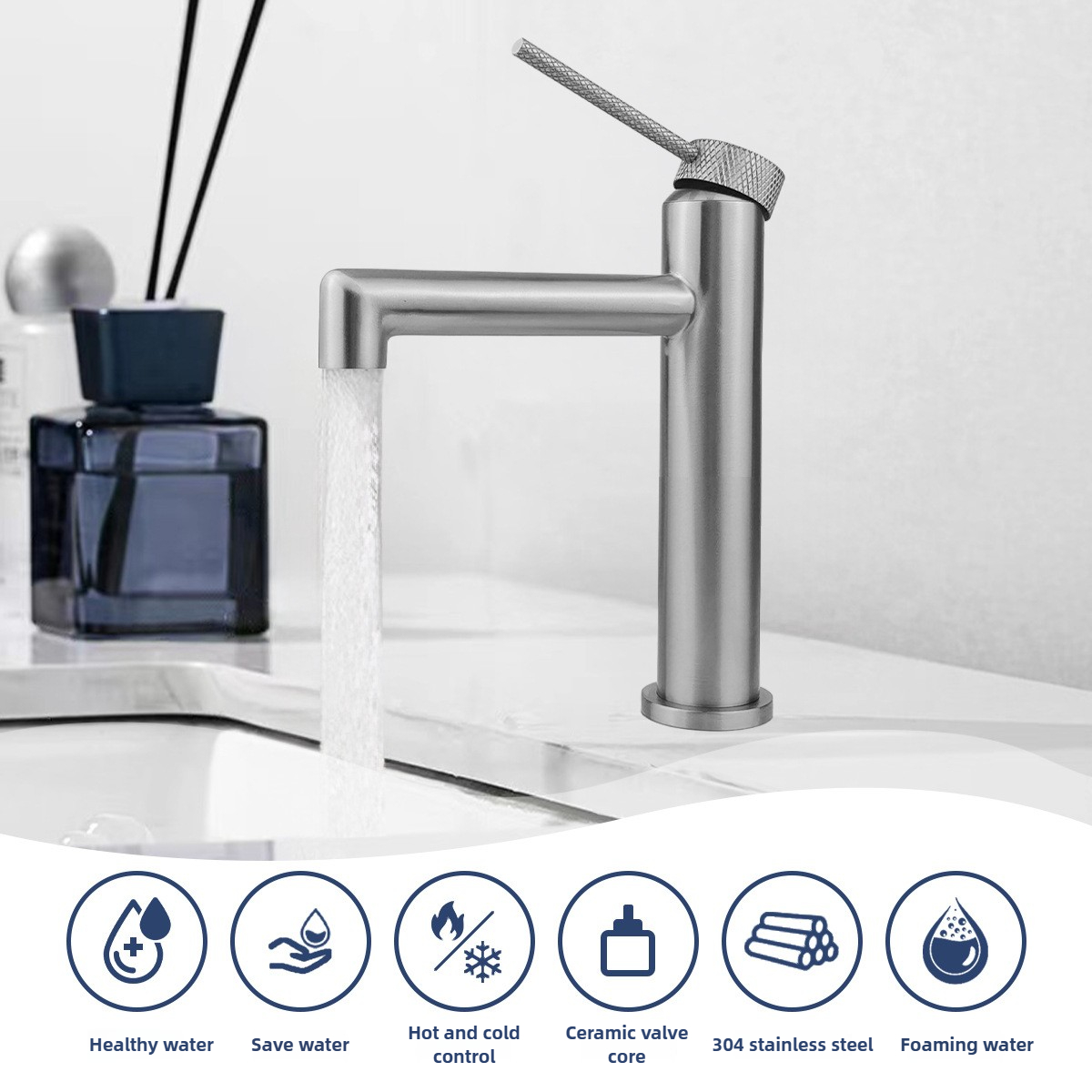 حوض للحمام صنبور الماء الساخن  - مراجعة Basin Mixer Cartridge وسعره