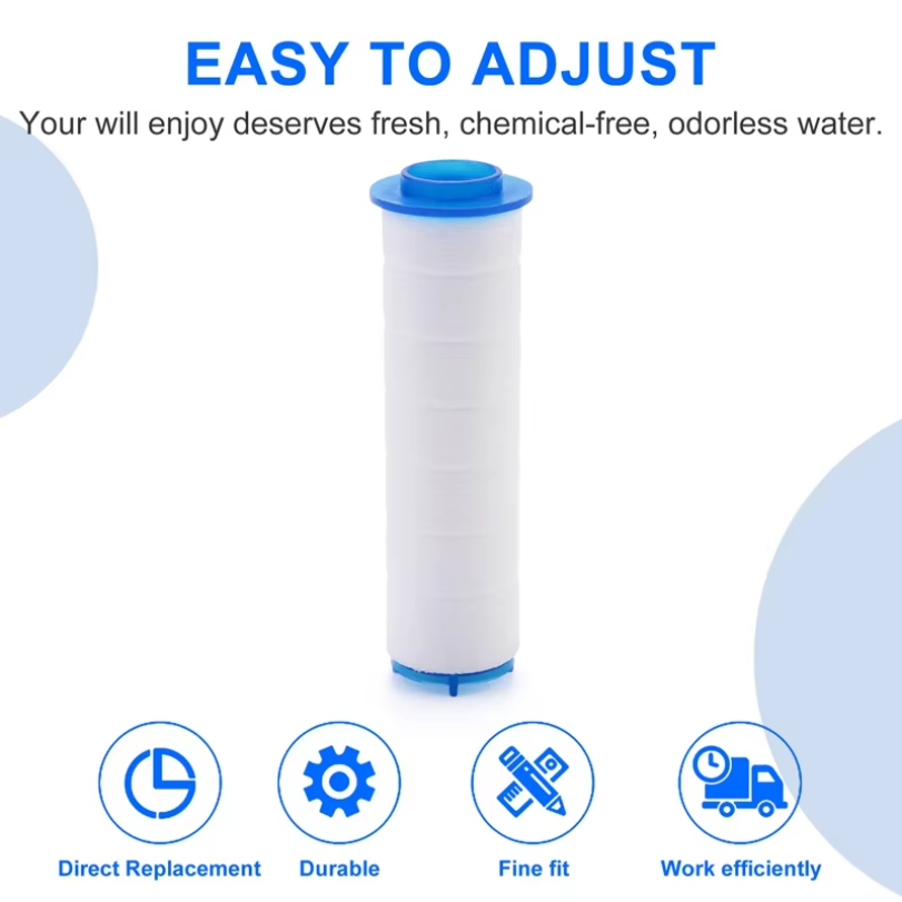 10 قطع من خراطيش فلتر القطن PP - مراجعة Shower Valve Cartridge وسعره