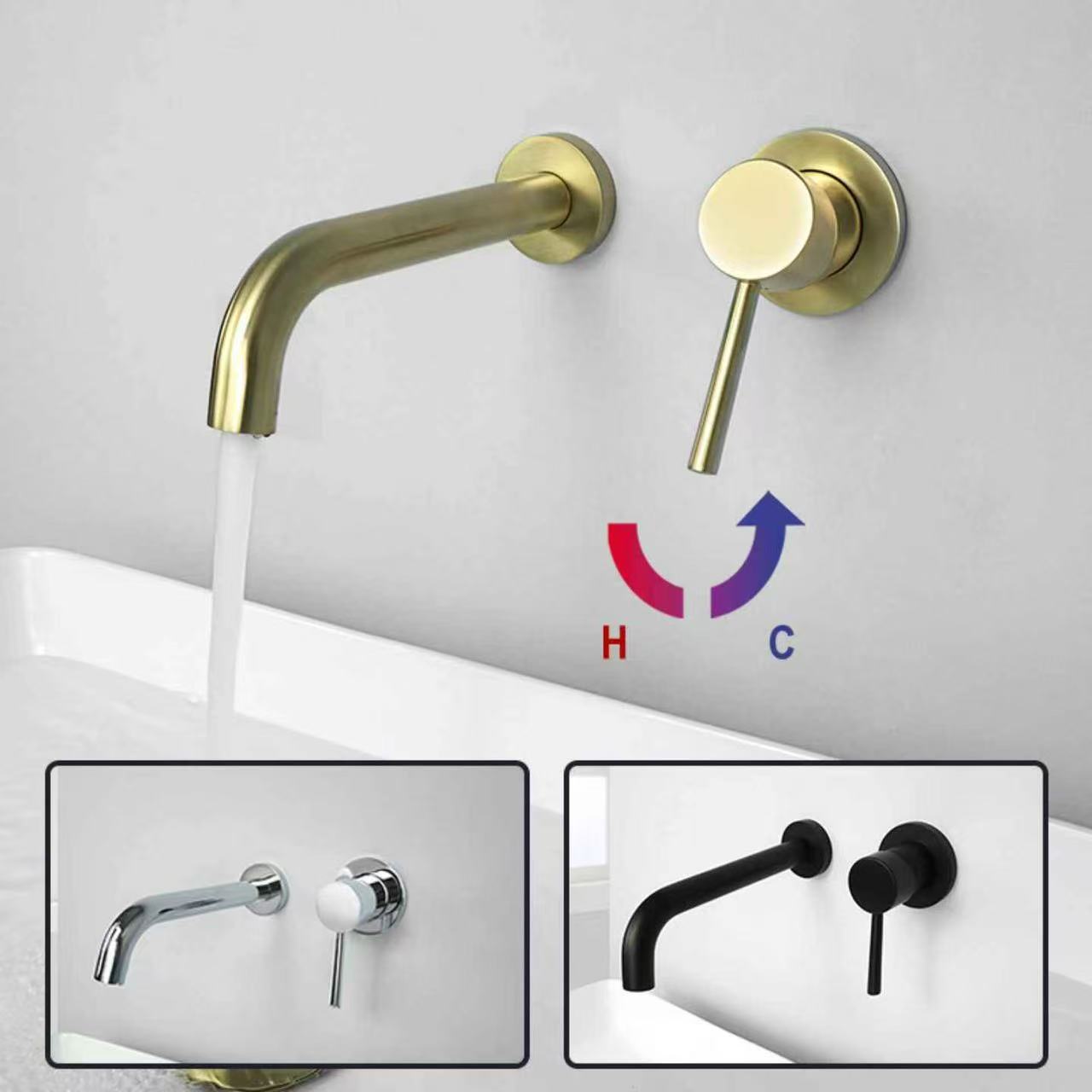 النحاس حوض للحمام صنبور بالوعة - مراجعة Basin Mixer Cartridge وسعره
